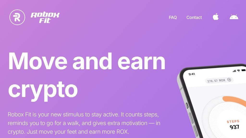 Screenshot of Robox Fit: Your Hub for Health, Exercise, and Wellness Resources