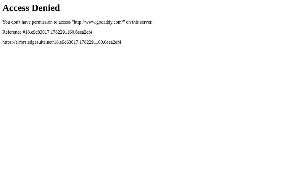 Screenshot of GoDaddy: Comprehensive Domain Registration and Online Business Solutions