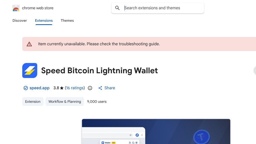 Screenshot of Speed Bitcoin Wallet: Fast and Secure Bitcoin & USDT Management